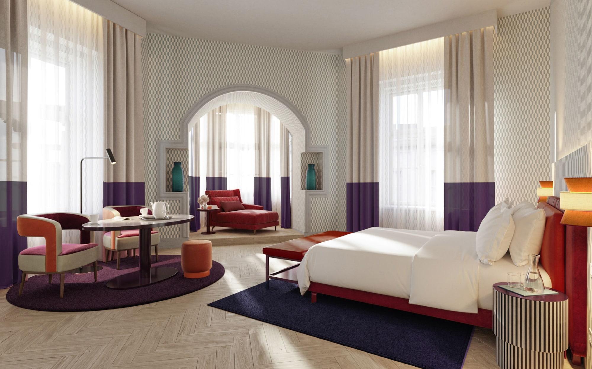 Falkensteiner Boutique Hotel Prague Ngoại thất bức ảnh A suite at the hotel